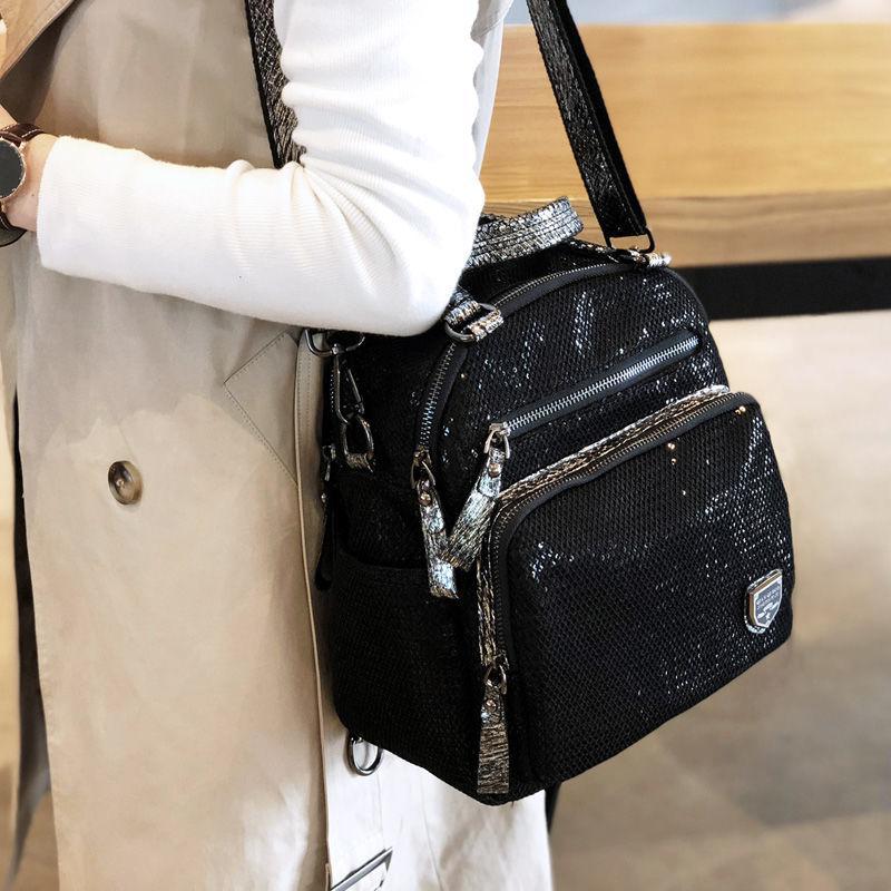 Fashion Backpack Women - 2023 حقيبة ظهر جديدة النسخة الكورية