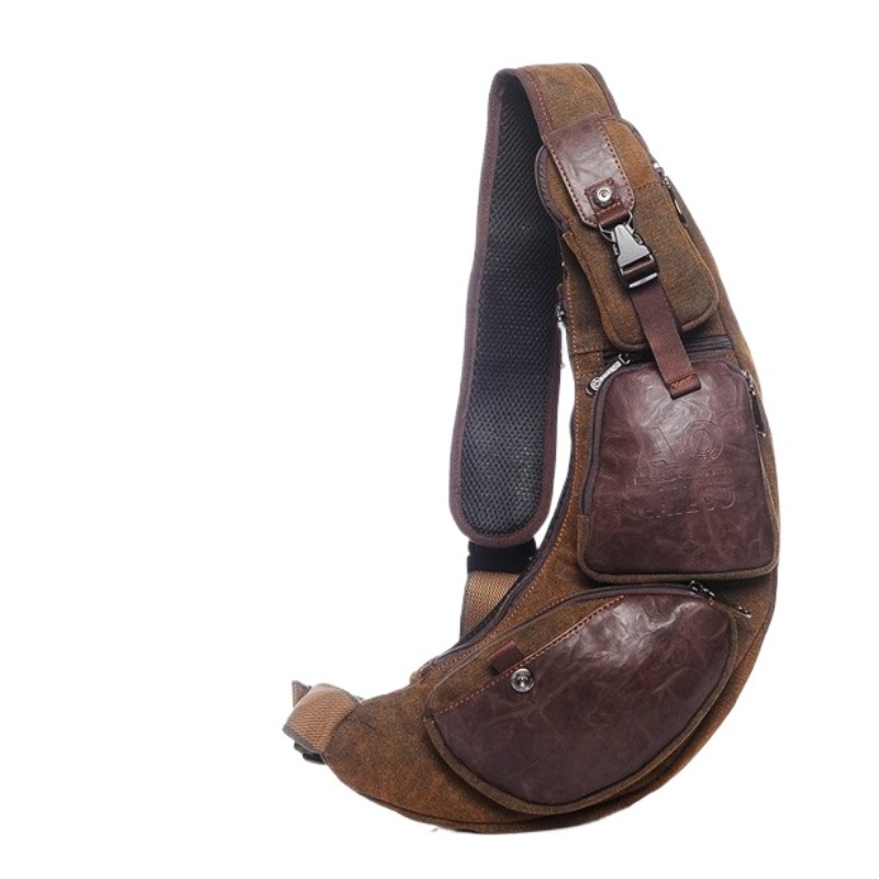 حقيبة ظهر رجالية كروس بودي، حق - مراجعة Sling Backpack Shoulder وسعره