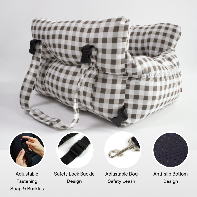 سرير سيارة للكلاب متعدد الوظائ - مراجعة Foldable Backpack Small وسعره
