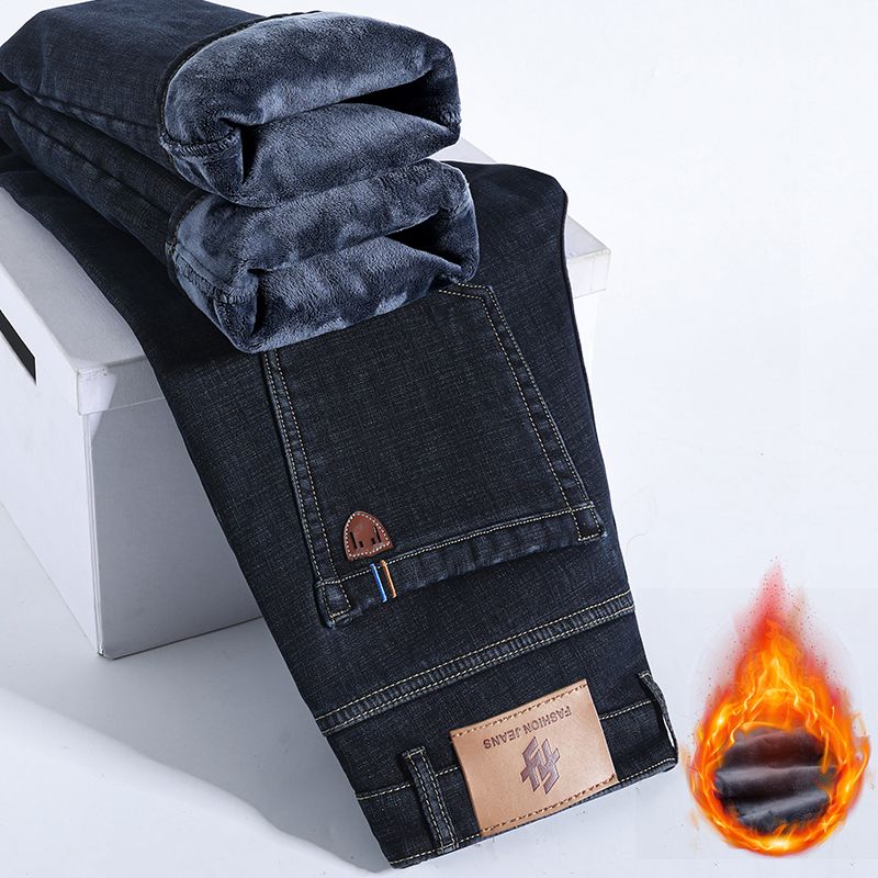 شتاء دافئ الصوف الجينز الرجال  - مراجعة Levis Jeans 501 وسعره