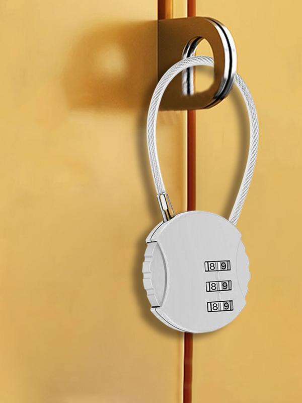 قفل كومبو للأمتعة على شكل دائر - مراجعة Backpack Lock Combo وسعره