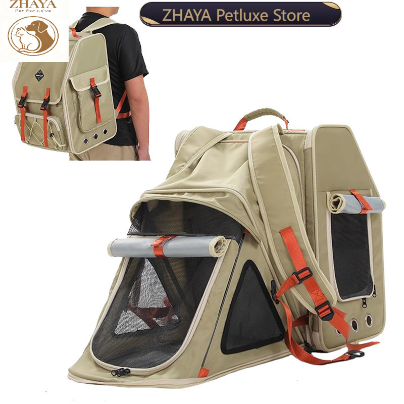 حقيبة ظهر لحمل الحيوانات الألي - مراجعة Foldable Backpack Small وسعره